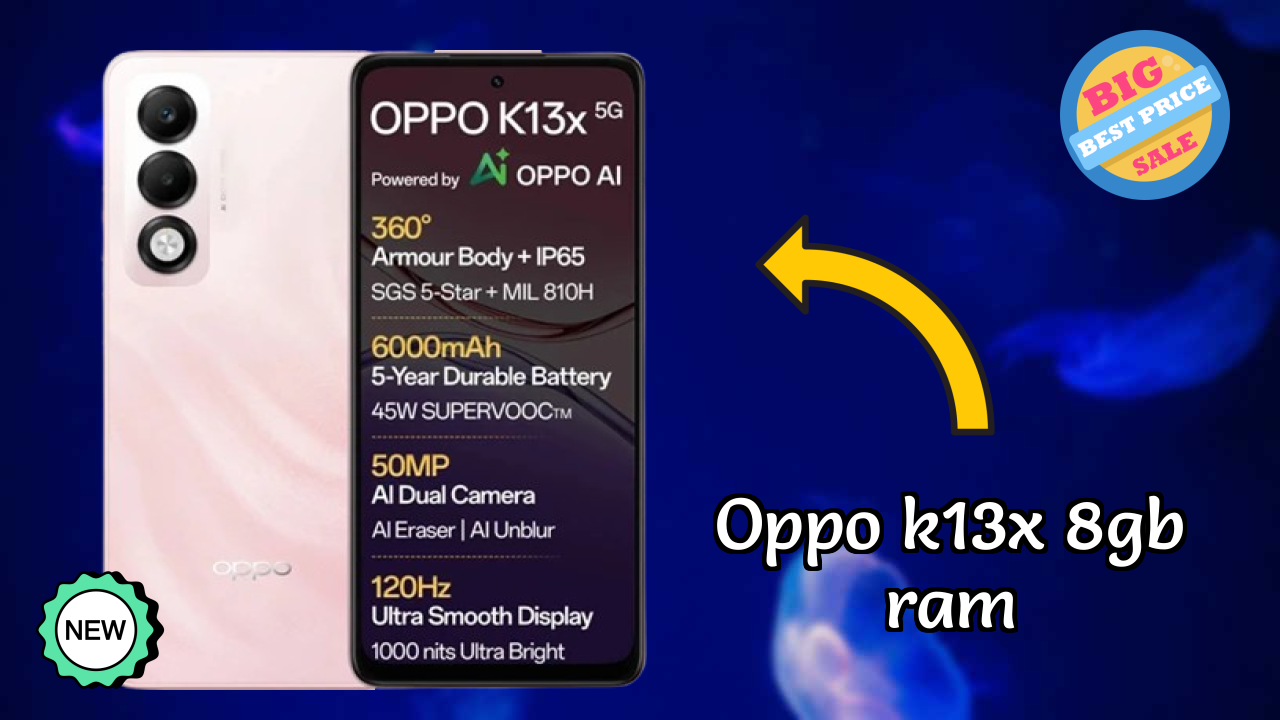 OPPO K13x 8GB RAM Price Review: ₹13,489 Worth the Money?