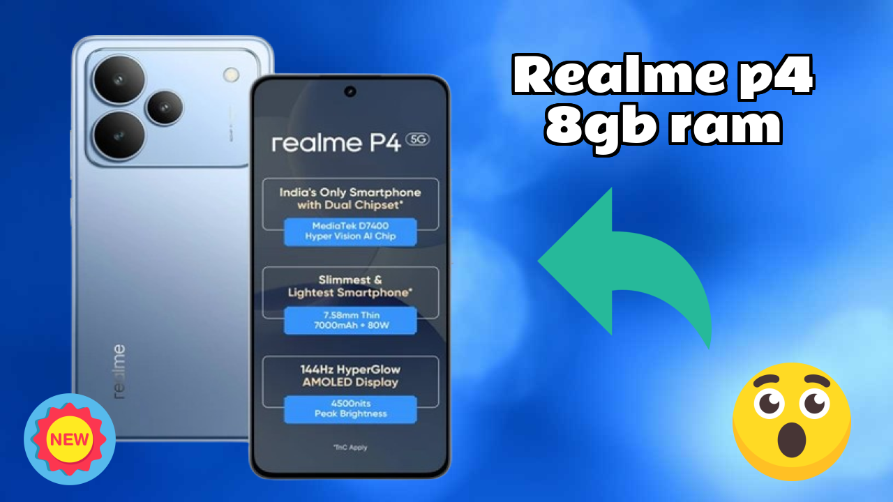 Realme P4 8GB RAM at ₹18,499 - Complete Review Guide