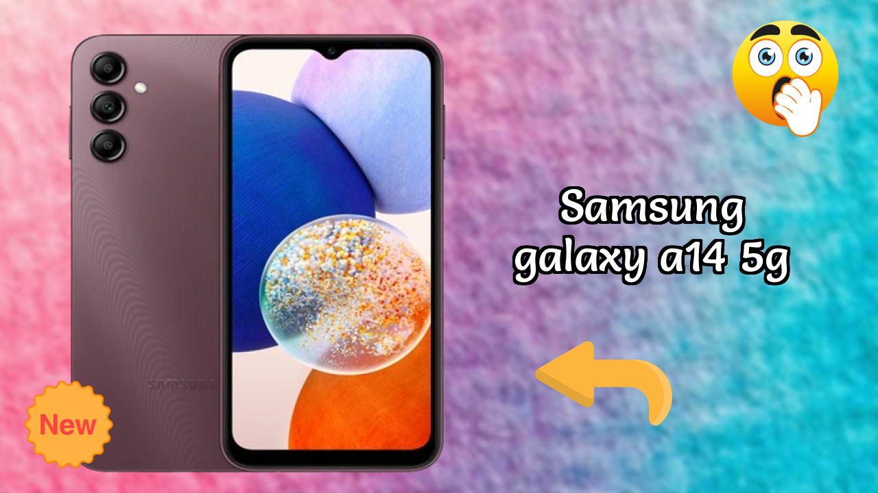 Samsung Galaxy A14 5G Display Analysis: 6.6 Inches (16.76 Cm) Screen